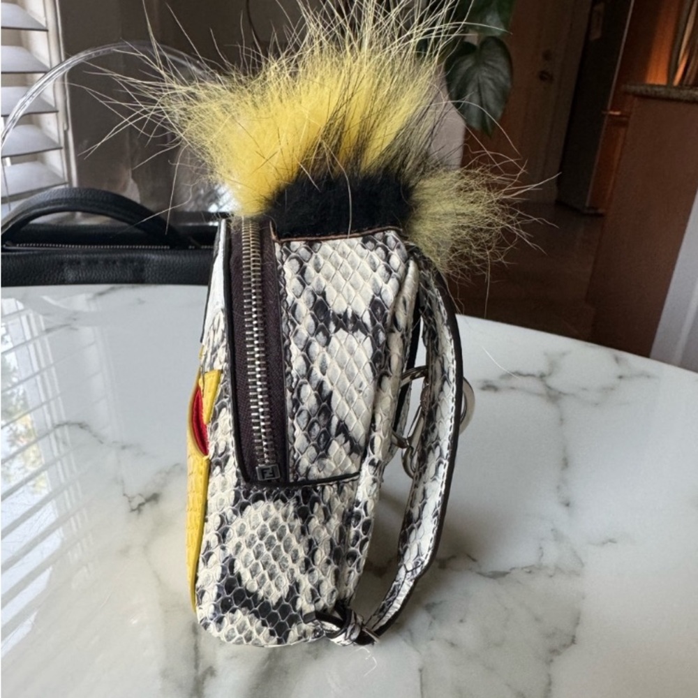 Fendi Bugs Nwot Backpack Charm Python - image 3